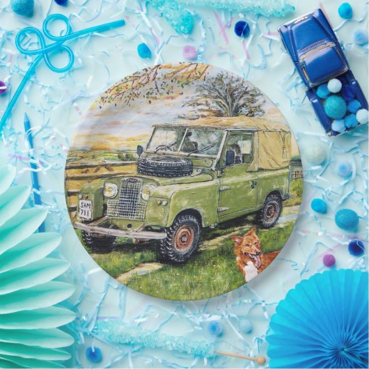 Landyのトラックのパーティーのプレート ペーパープレート (パーティー)