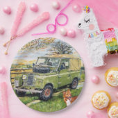 Landyのトラックのパーティーのプレート ペーパープレート (パーティー)