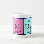 Landyn周期テーブル名mag コーヒーマグカップ (中央)