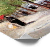 Lane at the Jardin du Luxembourg, Vincent van Gogh ポスター (角)