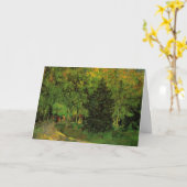 Lane in Public Garden, Arles by Vincent van ゴッホ カード (黄色い花)