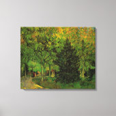 Lane in Public Garden, Arles by Vincent van ゴッホ キャンバスプリント (正面)
