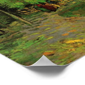 Lane in Public Garden, Arles by Vincent van ゴッホ ポスター (角)