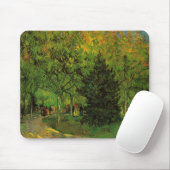 Lane in Public Garden, Arles by Vincent van ゴッホ マウスパッド (マウス)