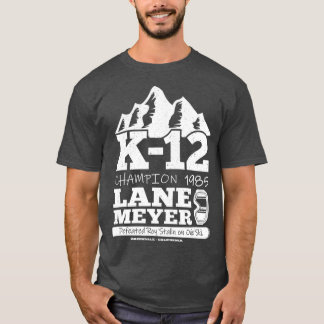 LANE MEYER K12チャンピオンTスキースポーツギフト Tシャツ