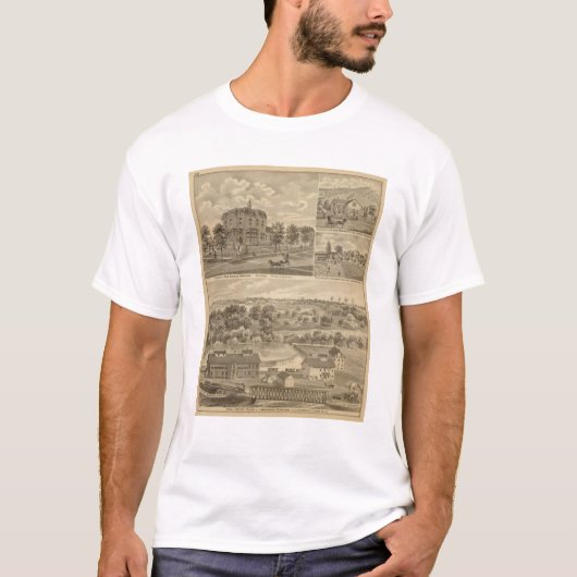 Lanesboro Company、Lanesboro、ミネソタ Tシャツ (正面)