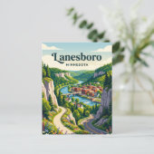Lanesboro USA ポストカード (スタンド正面)