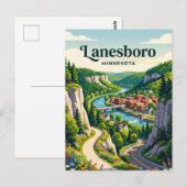 Lanesboro USA ポストカード (正面/裏面)