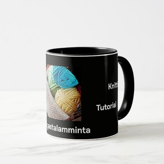 Langastalamminta tutorial mug マグカップ (正面右)