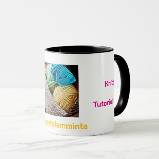 Langastalamminta tutorial mug マグカップ (正面右)