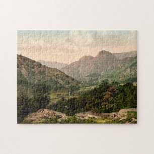 Langdaleの谷、湖地区、Cumbria、イギリス ジグソーパズル