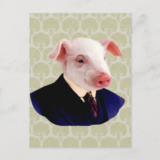 Langdon -ブタ氏: ポストカード (正面)