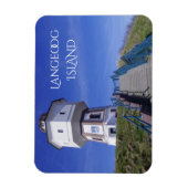 Langeoog Island Water Tower, East Frisia，ドイツ マグネット (縦)