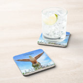 Langkawi Eagle像ランドマークマレーシアのお土産 コースター (右側)