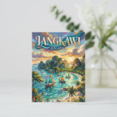 Langkawi Malaysia ポストカード (スタンド正面)