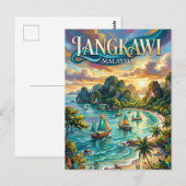 Langkawi Malaysia ポストカード (正面/裏面)