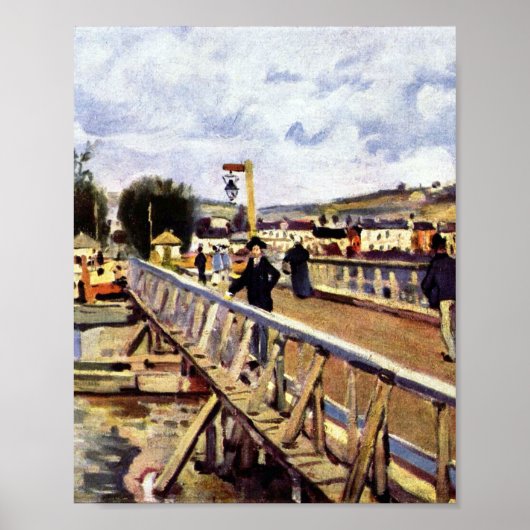 Langland Bay by Alfred Sisley ポスター (正面)