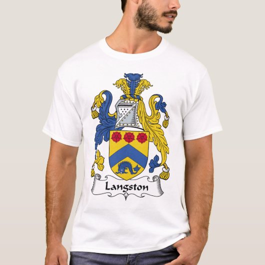 Langstonの家紋 Tシャツ (正面)