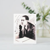 Langston Hughes（アメリカ詩人） ポストカード (スタンド正面)