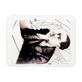 Langston Hughes（アメリカ詩人） マグネット (横)