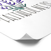 Language of Flowers Illustrated ポスター (角)