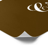 Languages of Chocolate Poster 28" x 20" （マット） ポスター (角)