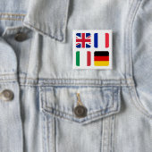 Languages spoken - Langues parlées 缶バッジ (インサイチュ)