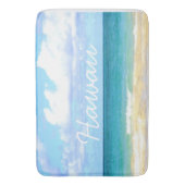 lani kai beach in Hawaii バスマット (正面縦)