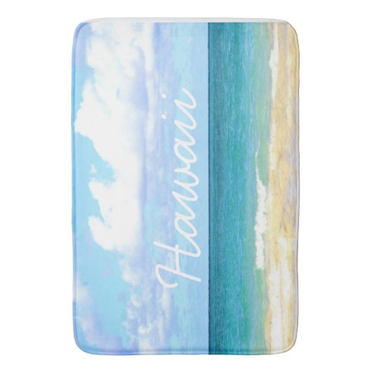 lani kai beach in Hawaii バスマット (正面縦)