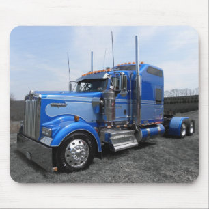 Lanita青いKenworthのマウスパッド マウスパッド
