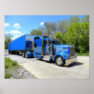Lanita Blue W900Lカーテンポスター ポスター