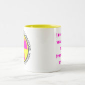 LANLの保健物理学のマグ ツートーンマグカップ (中央)