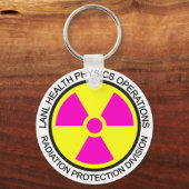 LANL Health Physicsキーチェーン キーホルダー (正面)