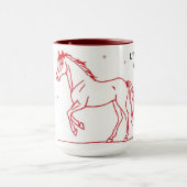 L'Année du Cheval 2026 Year Of The Horse マグカップ (中央)