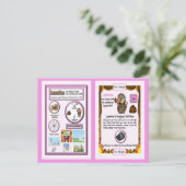 Lannion – ランタン取引カード ポストカード (スタンド正面)