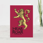 Lannister Sigil - Hear Me Roar カード (正面)