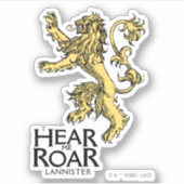 Lannister Sigil - Hear Me Roar シール (正面)