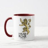 Lannister Sigil - Hear Me Roar マグカップ (左)