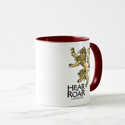 Lannister Sigil - Hear Me Roar マグカップ (正面右)
