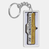 Lansdowneの道、トロント キーホルダー (正面左)