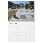 Lantau Island 2026 calendar カレンダー (2月 2026)