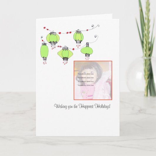 Lantern中国の写真カード シーズンカード (正面)