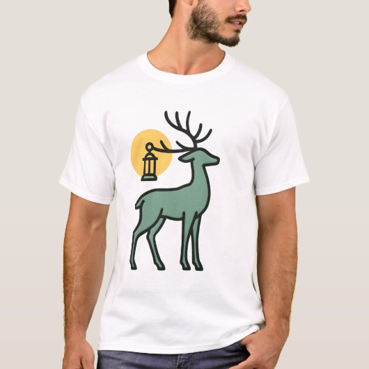Lantern Deer Tシャツ (正面)