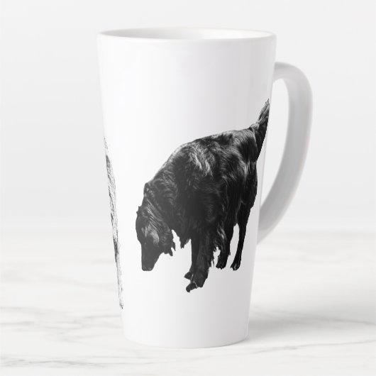 Lantern-Glow Scouts — Retriever Duo カフェラテマグ (右アングル)