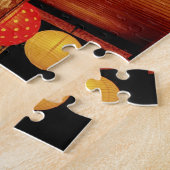 Lantern Light in the Rain – Quiet Guatemala Jigsaw ジグソーパズル (側面)