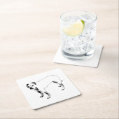 Lantern-Lit Lookout スクエアペーパーコースター (インサイチュ)