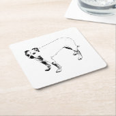 Lantern-Lit Lookout スクエアペーパーコースター (アングル)