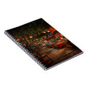 Lantern-Lit Market Notebook ノートブック (右側)