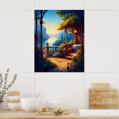 Lanterns at the Luminous Terrace ポスター (キッチン)