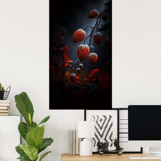 Lanterns in the Gloom ポスター (ホームオフィス)